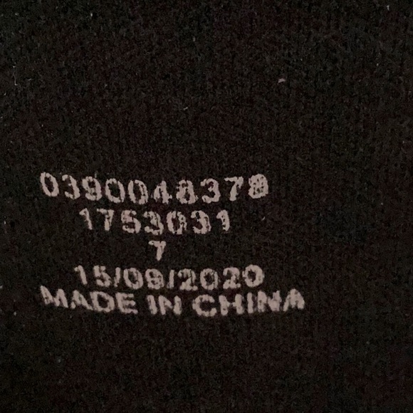 ASOS Design Retreat Heel Ankle Boots, Size 7, Black Faux Leather. - Picture 5 of 6